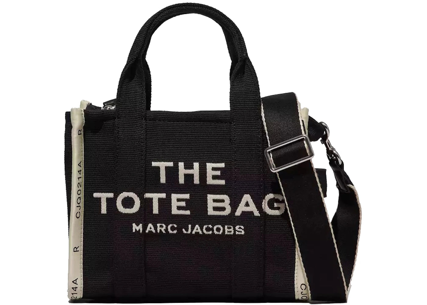 Marc Jacobs The Jacquard Tote Bag Small Black