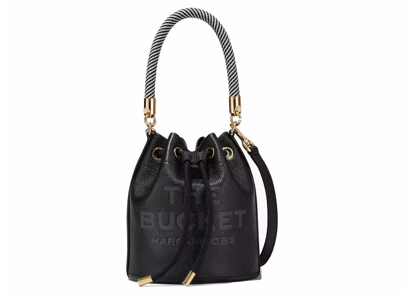 Marc Jacobs The Leather Bucket Bag Black