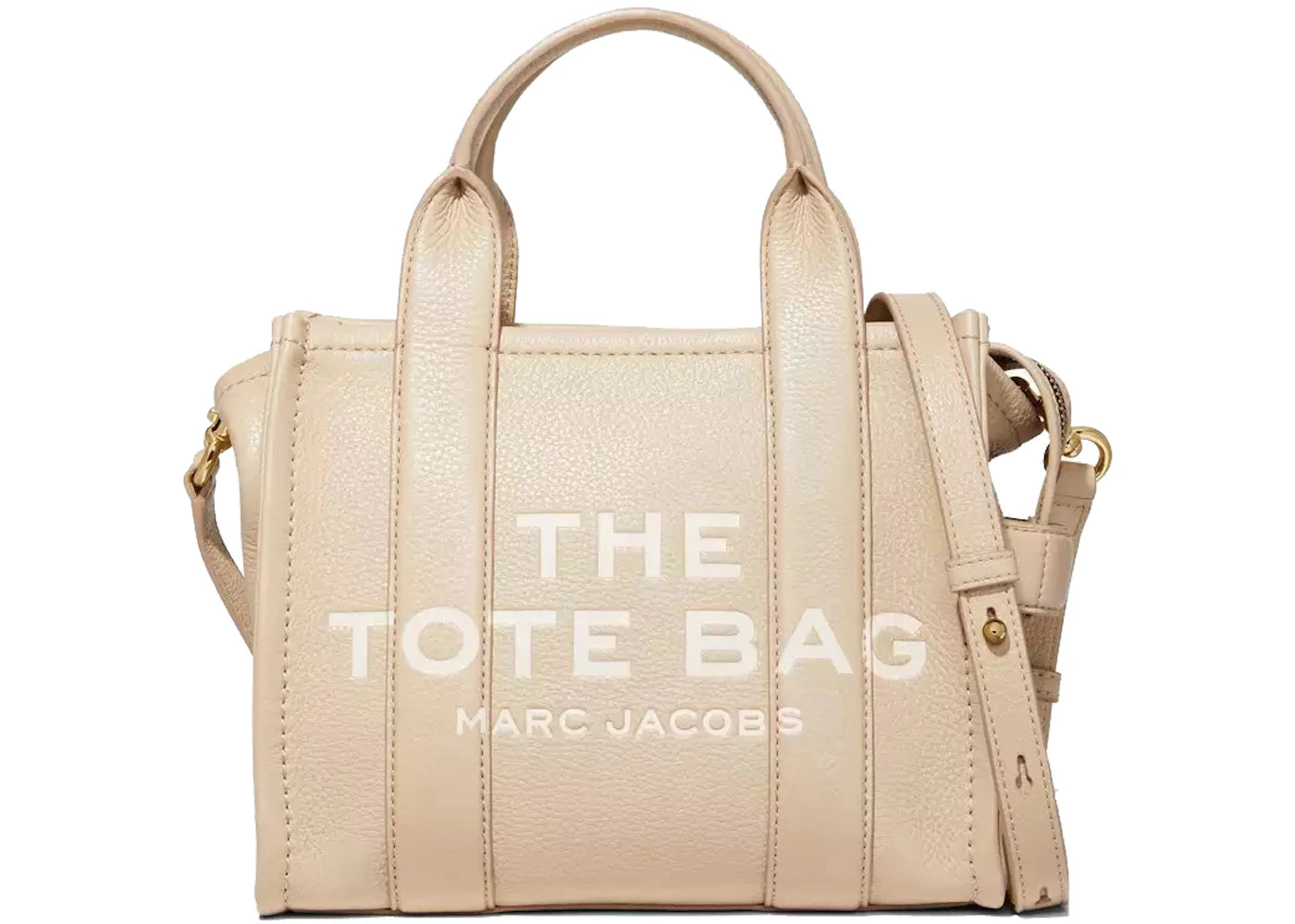 Marc Jacobs The Leather Tote Bag Small Twine