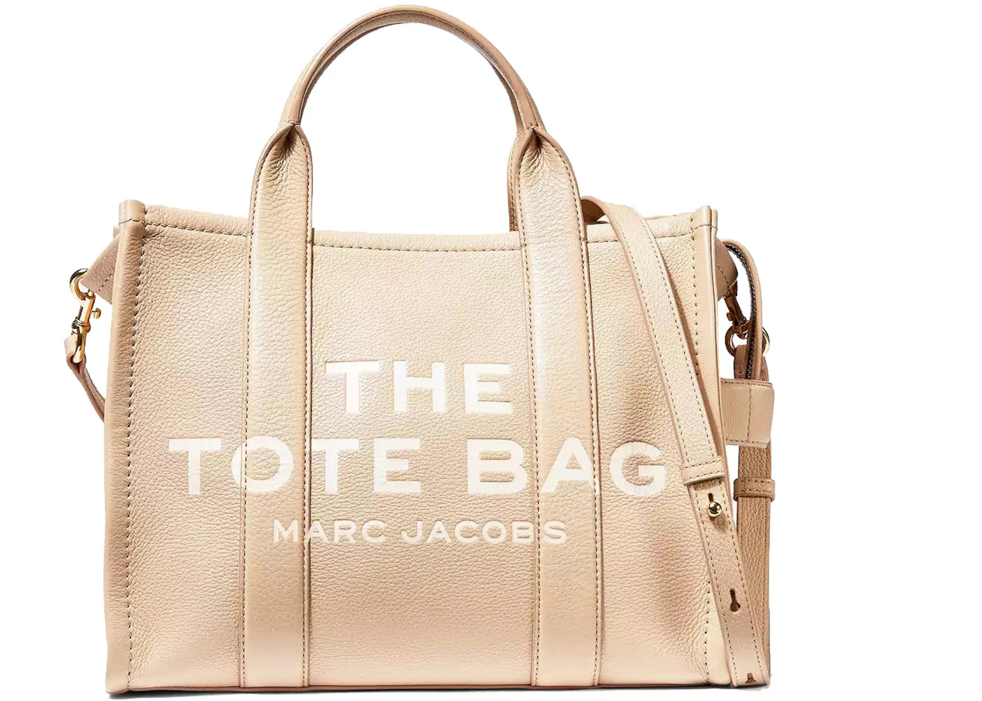 Marc Jacobs The Leather Tote Bag Medium Twine