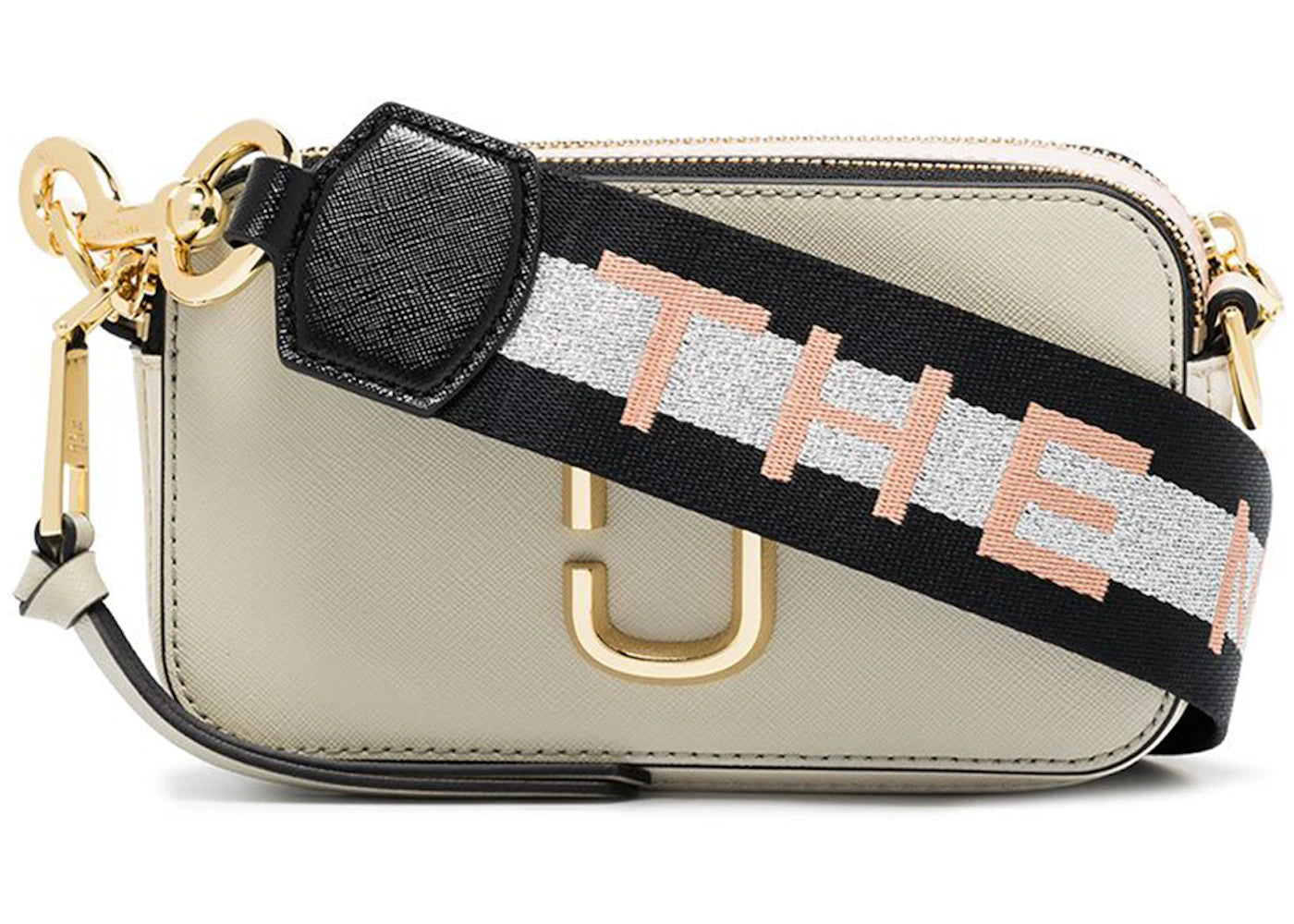 Marc Jacobs The Snapshot Camera Bag Beige/Black/Pink/Metallic