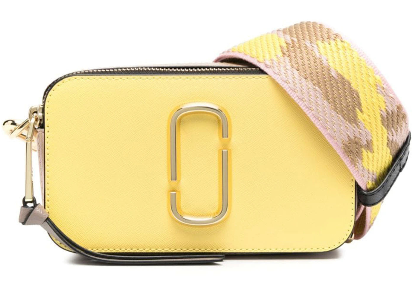 Marc Jacobs The Snapshot Camera Bag Yellow/Brown/Pink