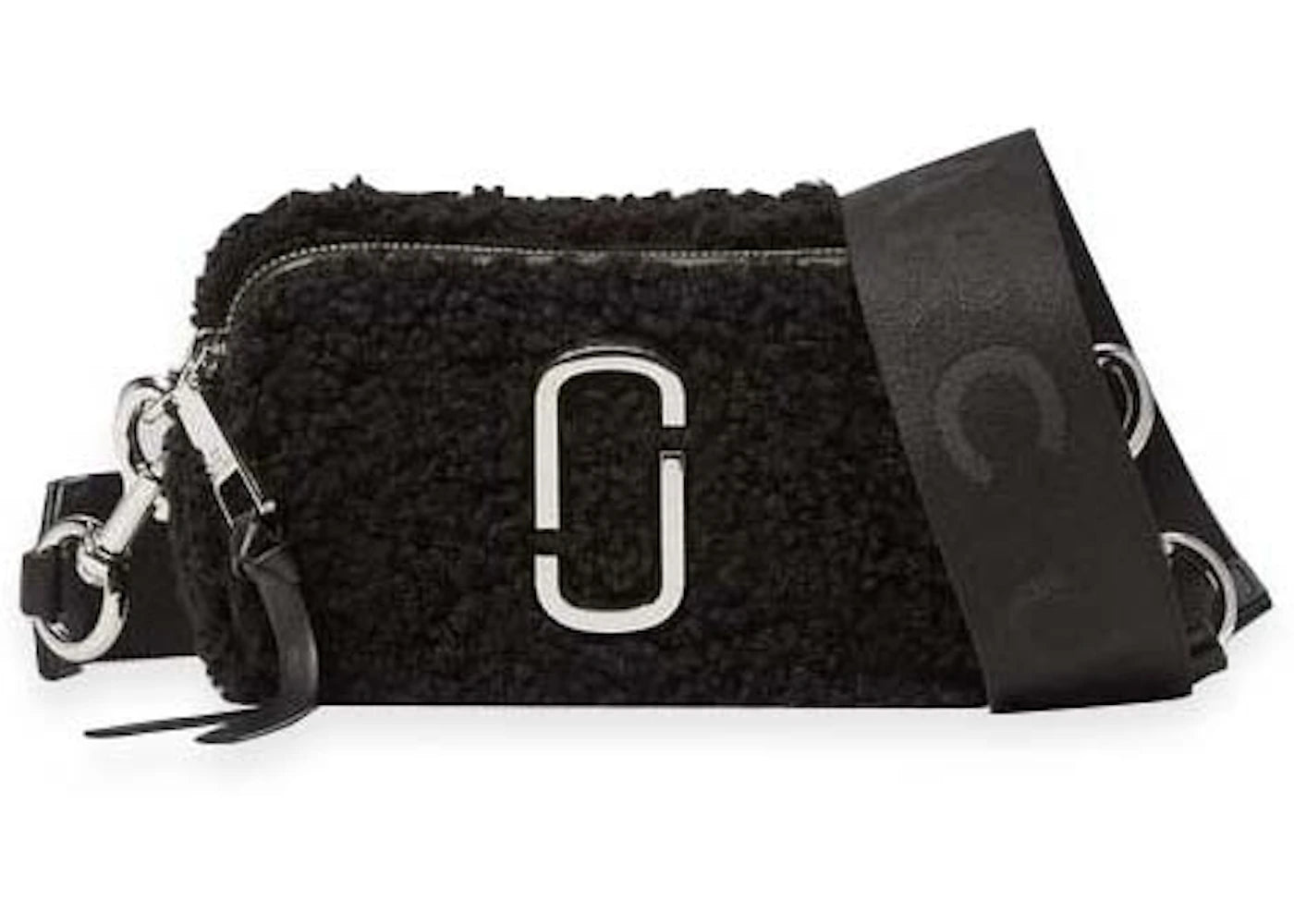 Marc Jacobs The Snapshot Teddy Camera Bag Black