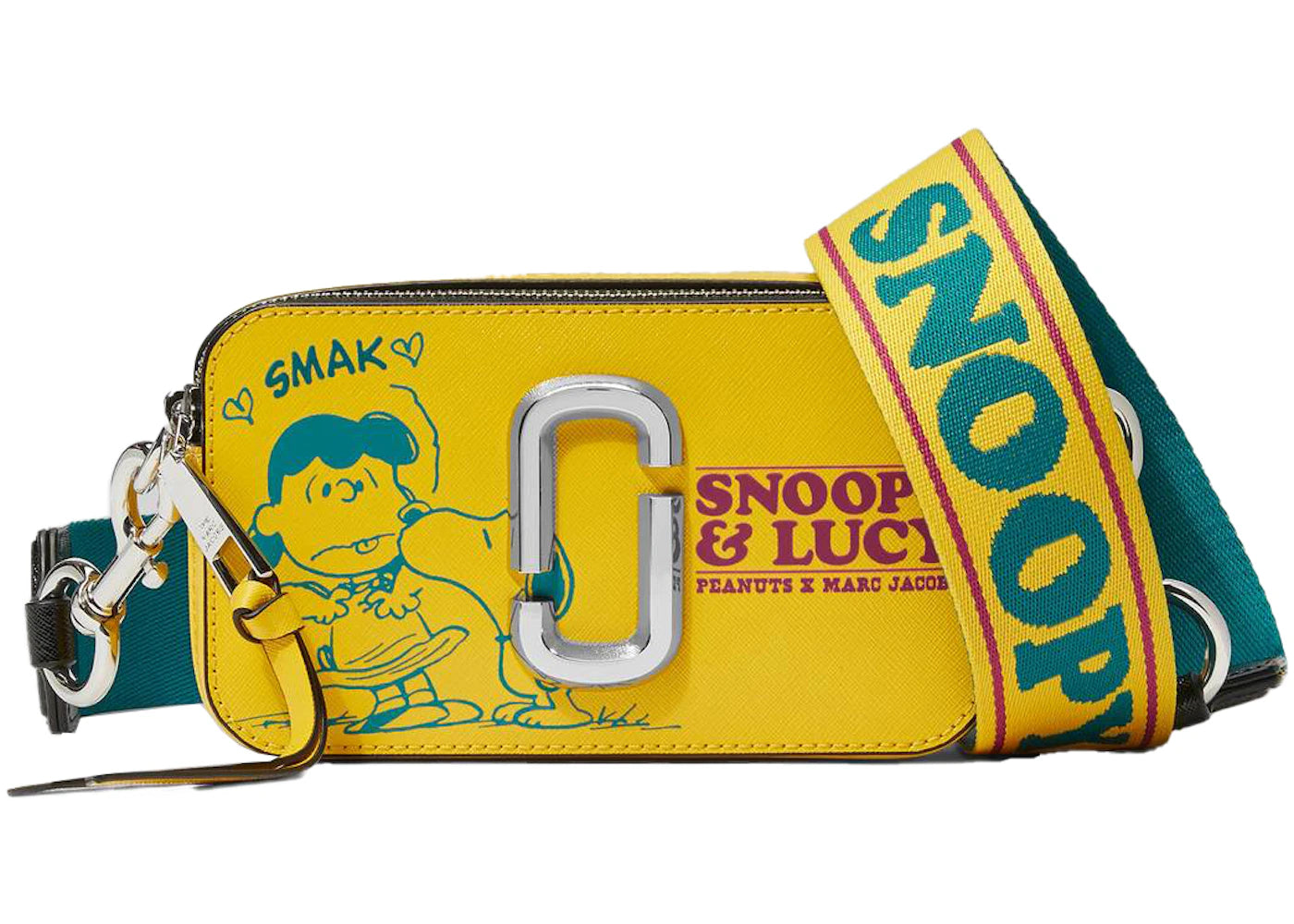 Marc Jacobs x PEANUTS Snoopy & Lucy The Snapshot Yellow