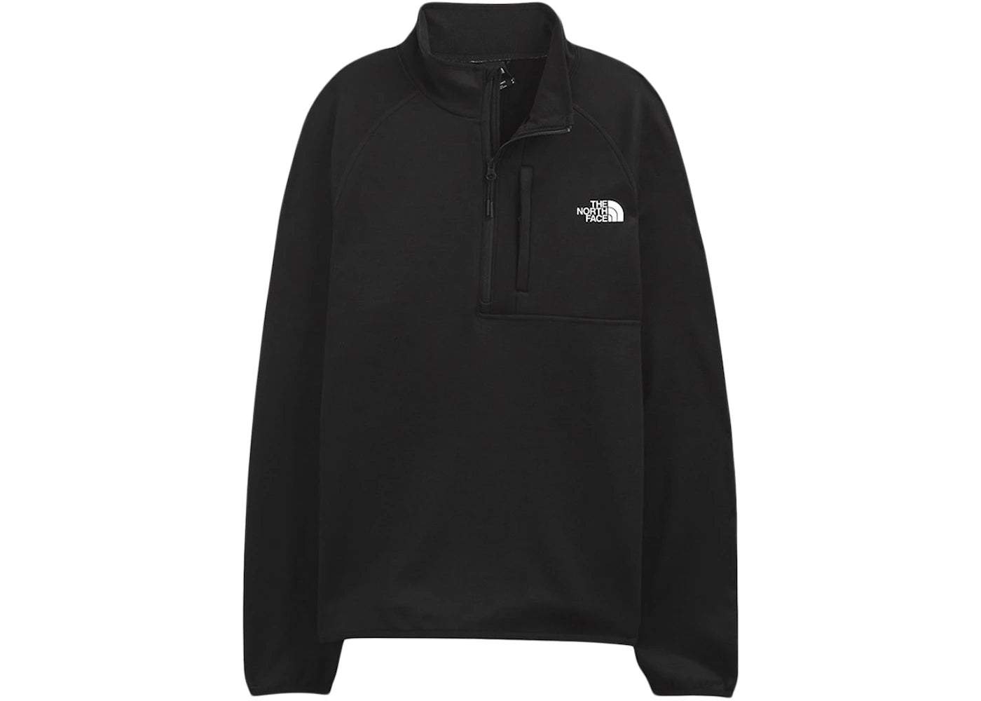 The North Face Canyonlands Fleece Front-Zip Pullover TNF Black