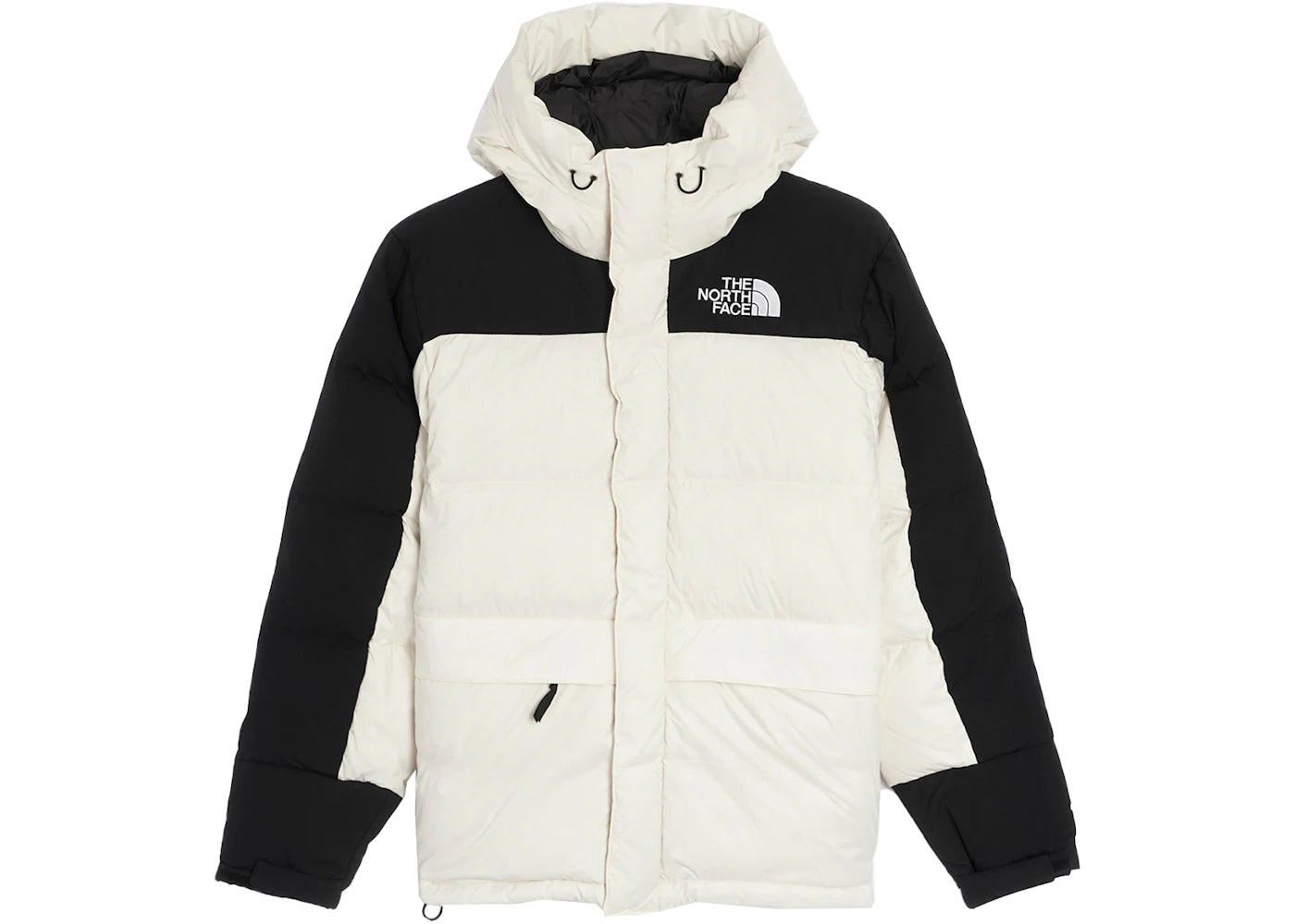 The North Face HMLYN Down Parka Jacket White Black