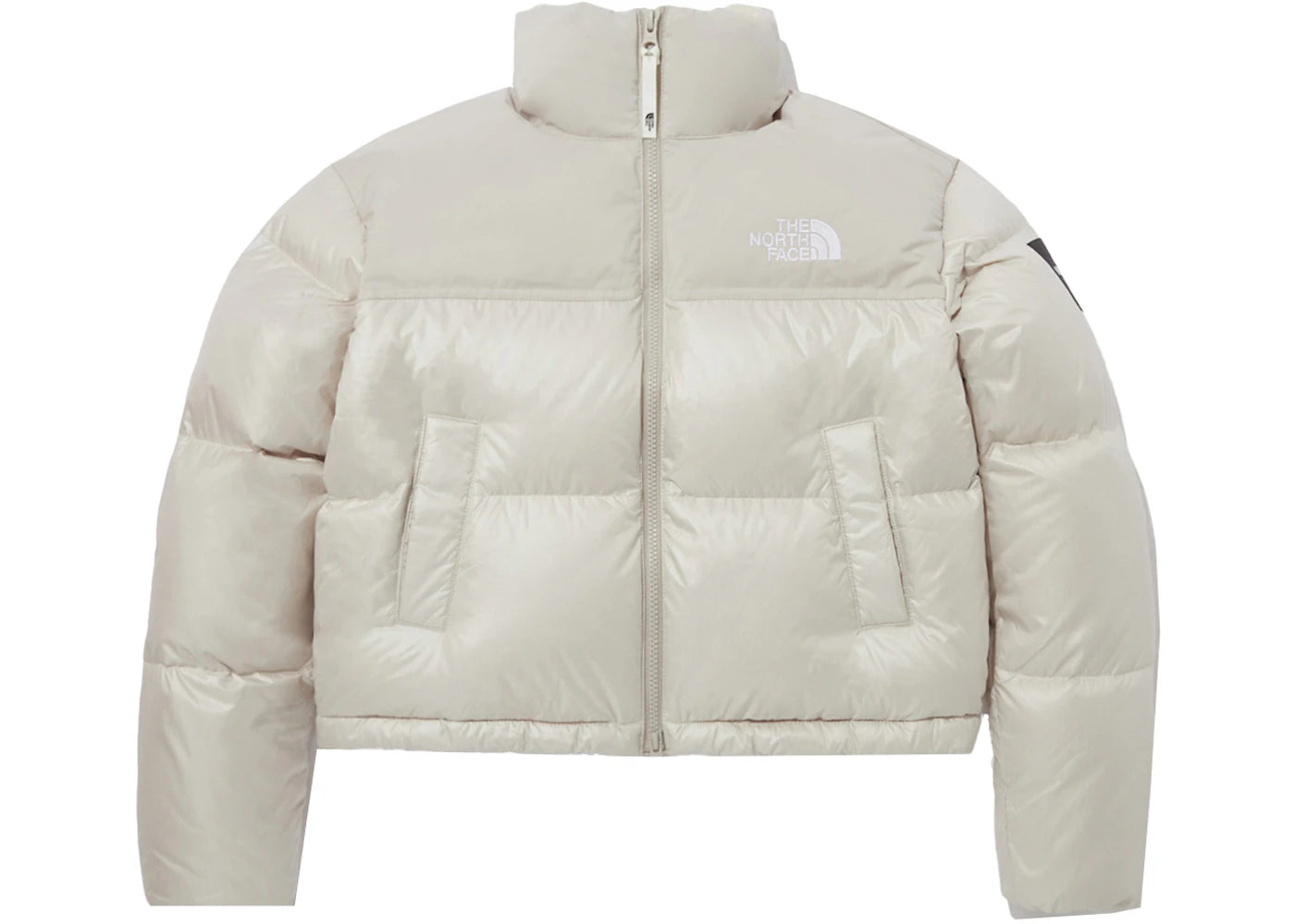 The North Face Women's Novelty Nuptse RDS Down Jacket Cream Beige