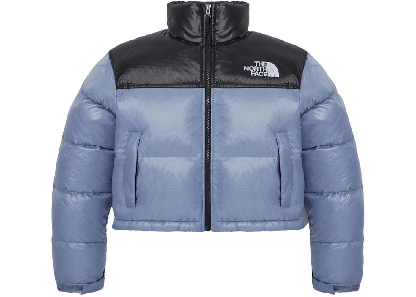 The North Face Women's Nuptse Short Jacket Pastel Blue