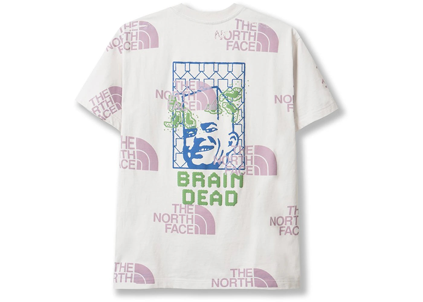 The North Face x Brain Dead Pocket Tee Cream