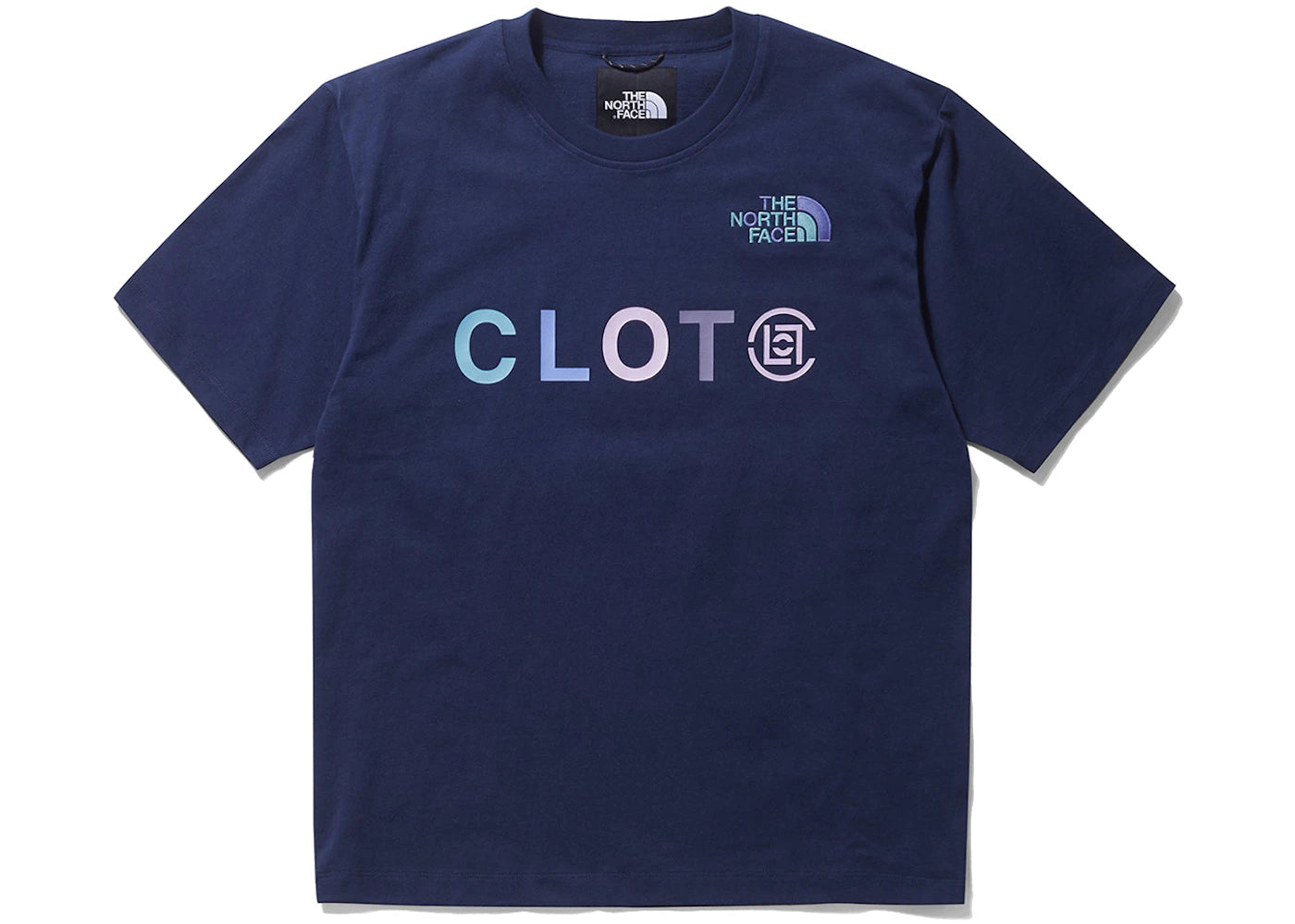 The North Face x Clot Logo S/S T-Shirt Navy