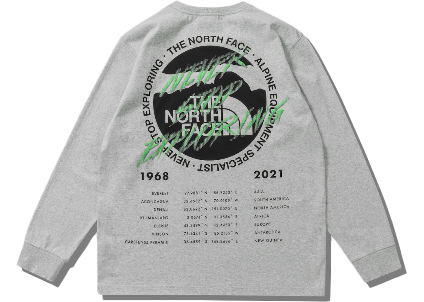 The North Face x Invincible Half Dome Graphic L/S T-shirt Grey