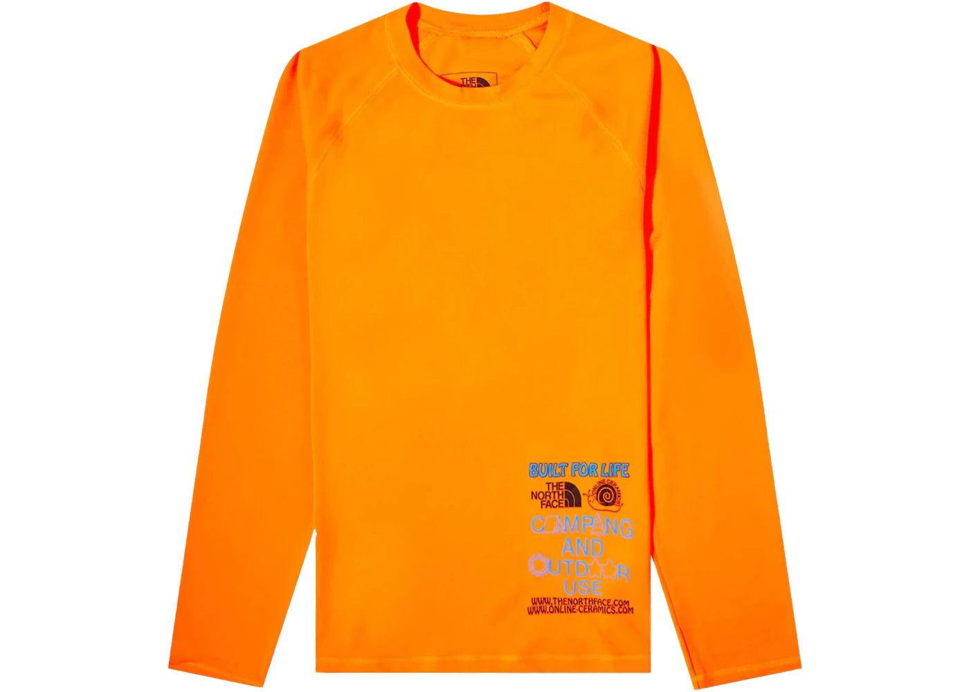 The North Face x Online Ceramics Class V Water Top Hyper Orange