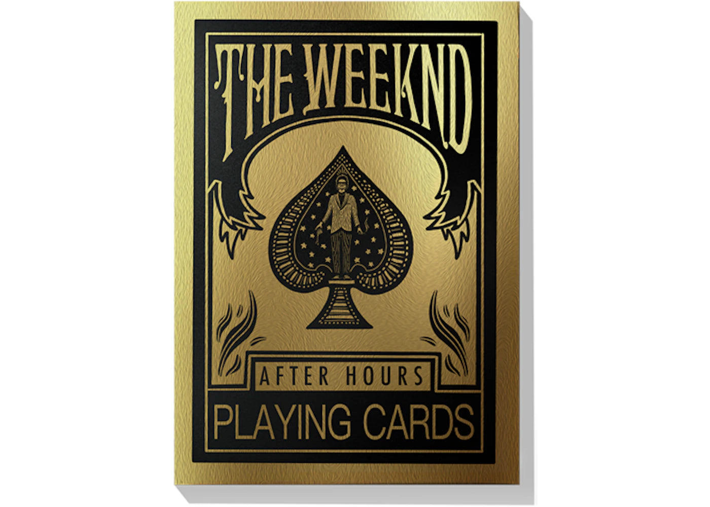 The Weeknd After Hours Playing Cards Gold – Side Kicks