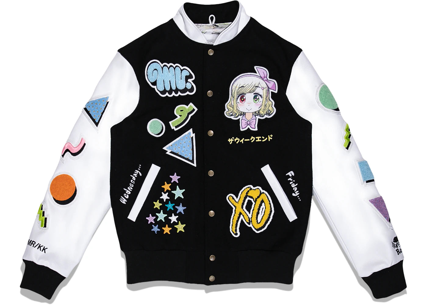 The Weeknd x Mr. Premium Roots Award Jacket Black/White