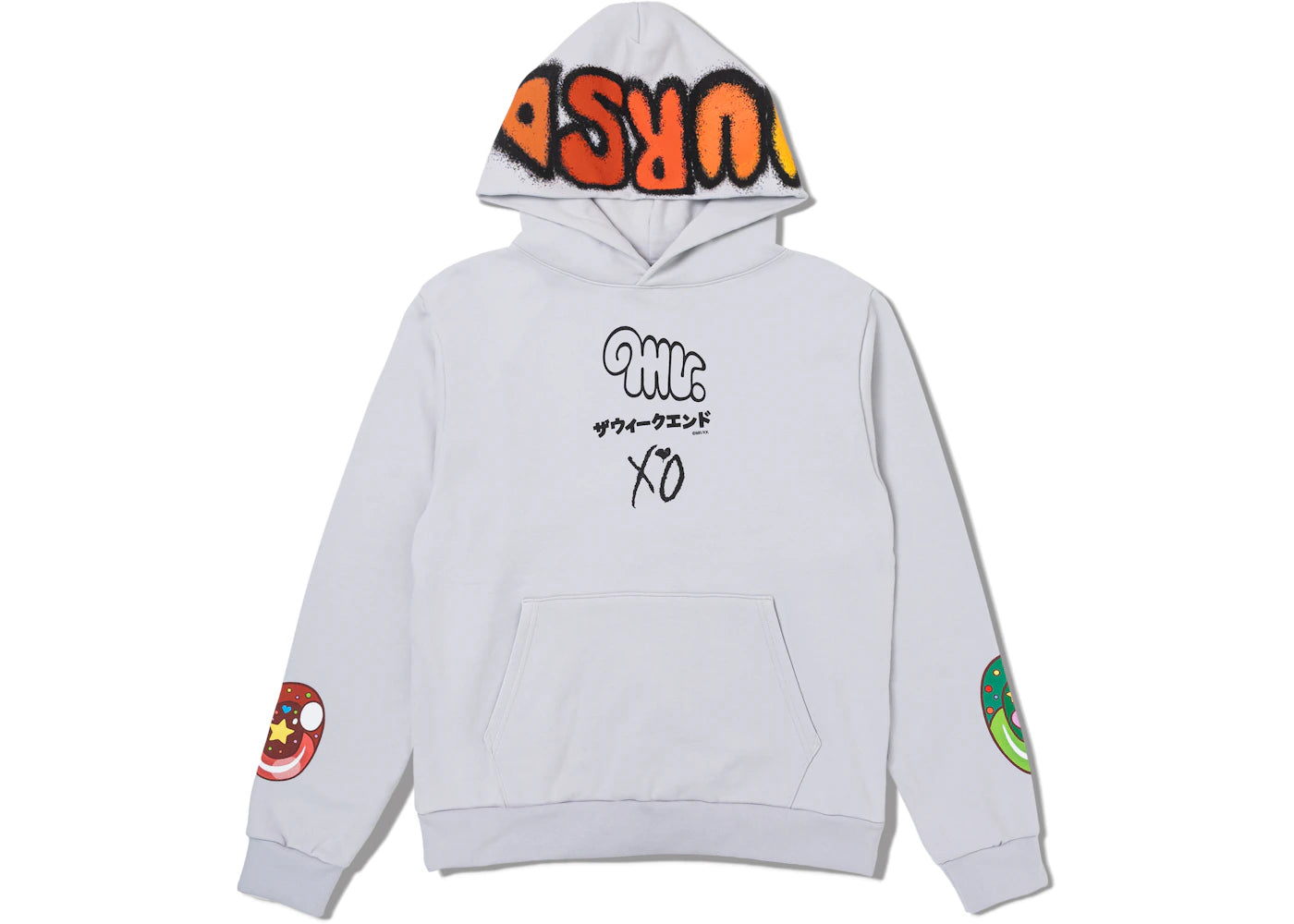The Weeknd x Mr. Thursday Logo Hoodie Gray