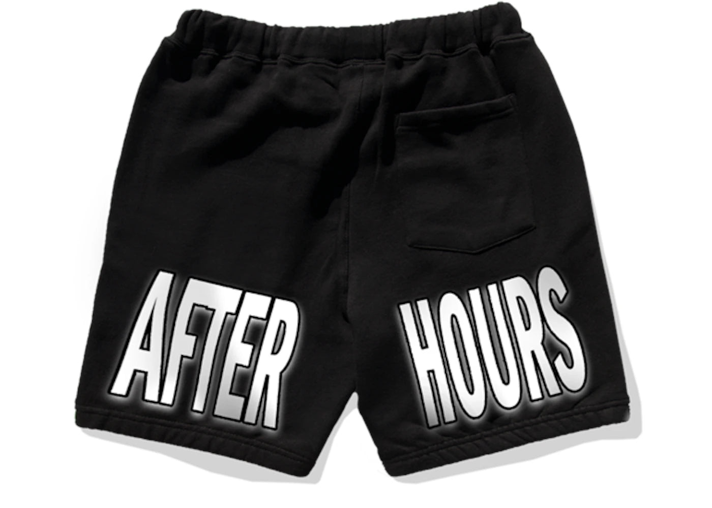 The Weeknd x P4K x Awge After Hours 002 Sweatshort Black