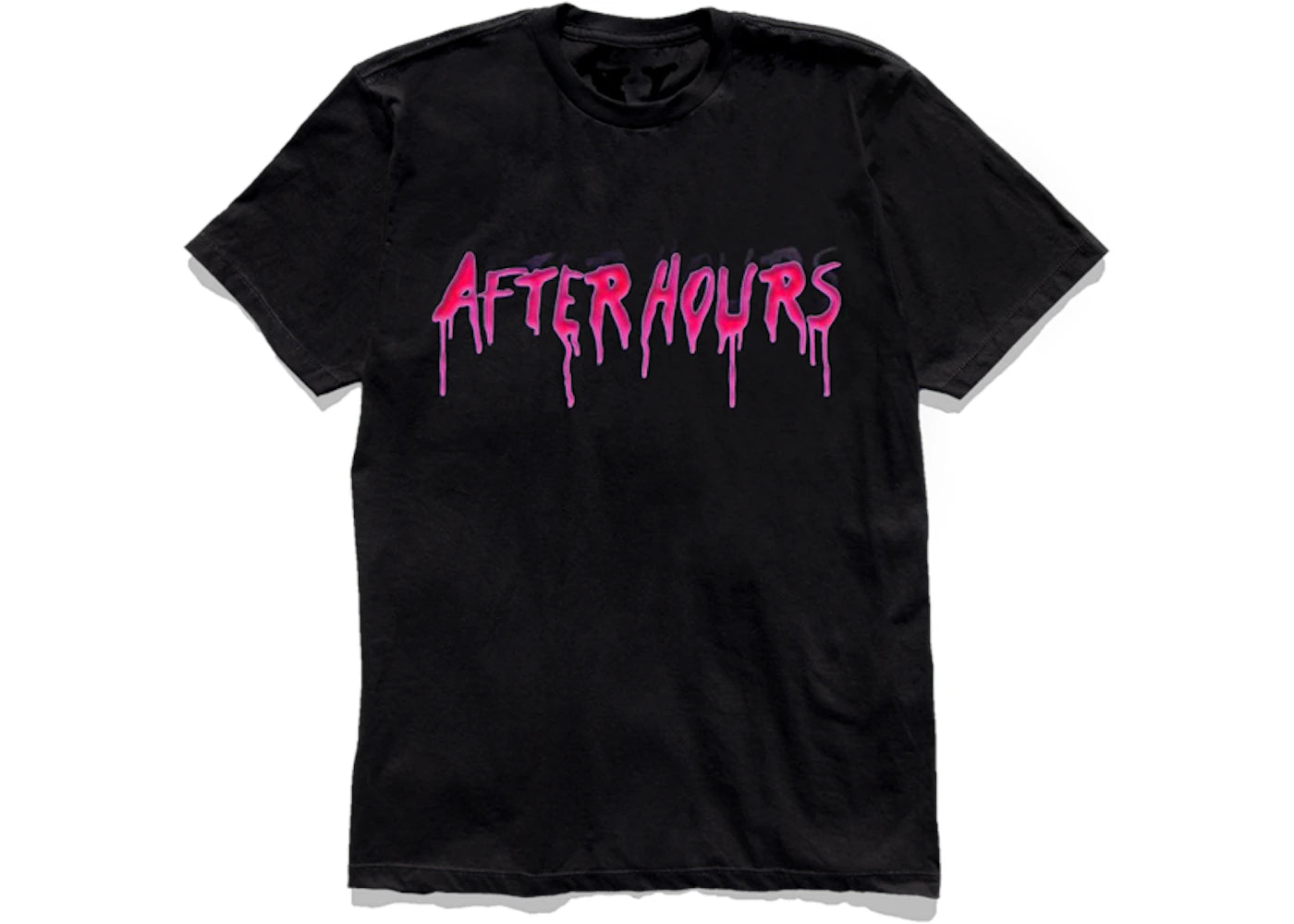 The Weeknd x Vlone After Hours Acid Drip Tee Black