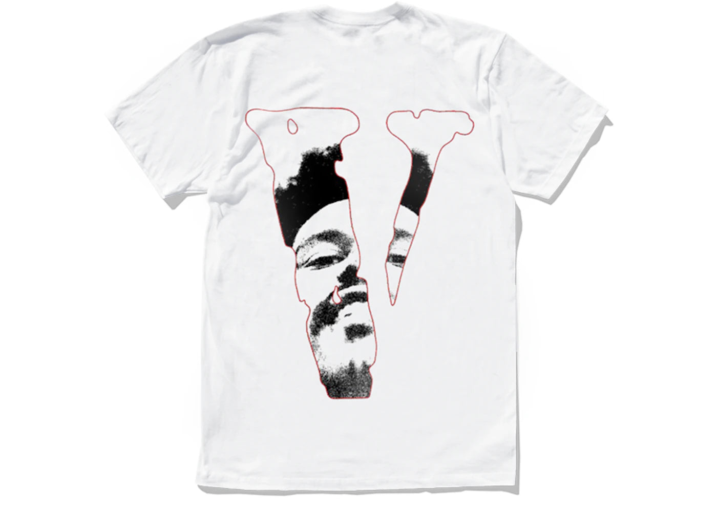 The Weeknd x Vlone After Hours Acid Drip Tee White