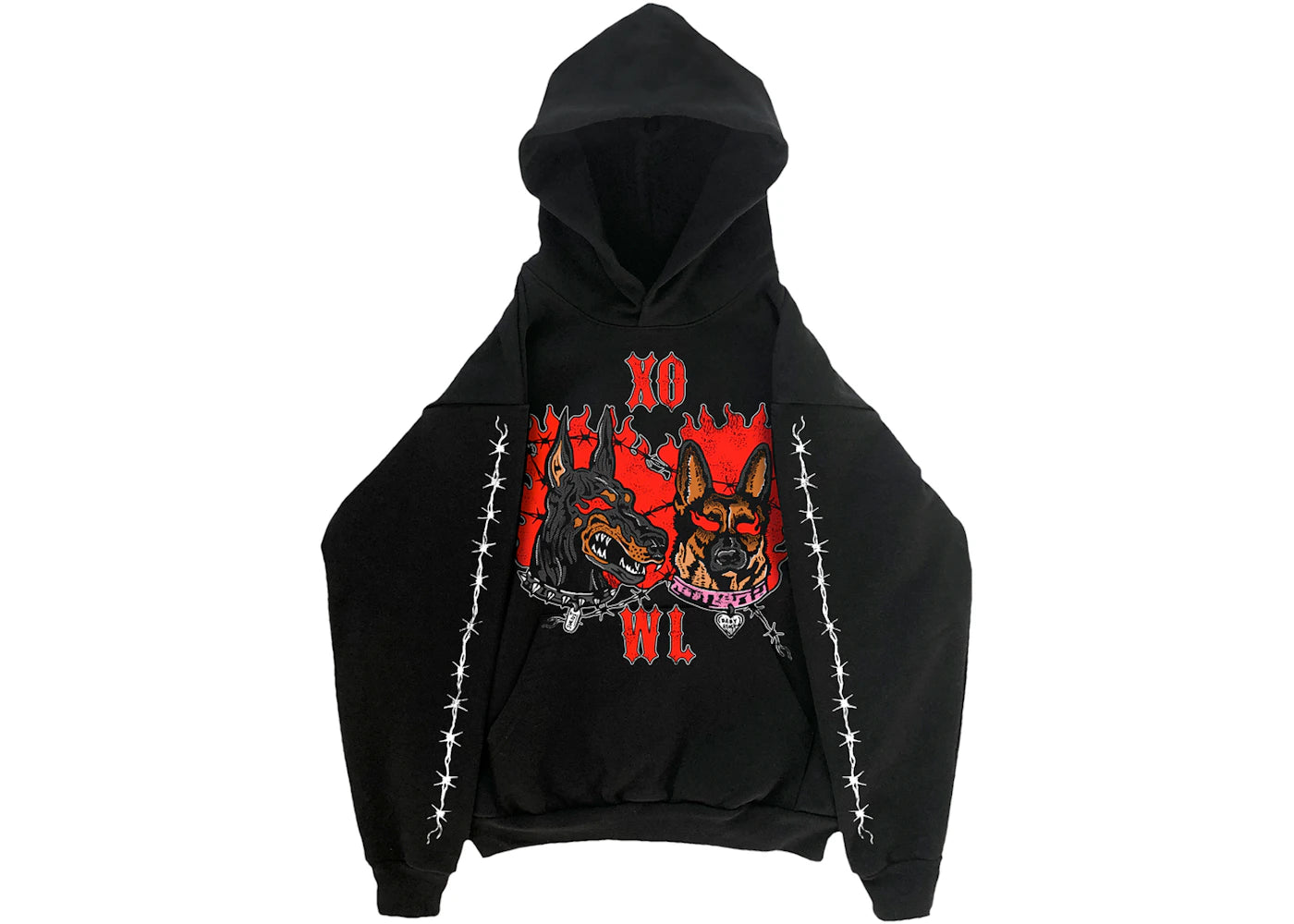 The Weeknd x Warren Lotas Best Friend Hoodie Black