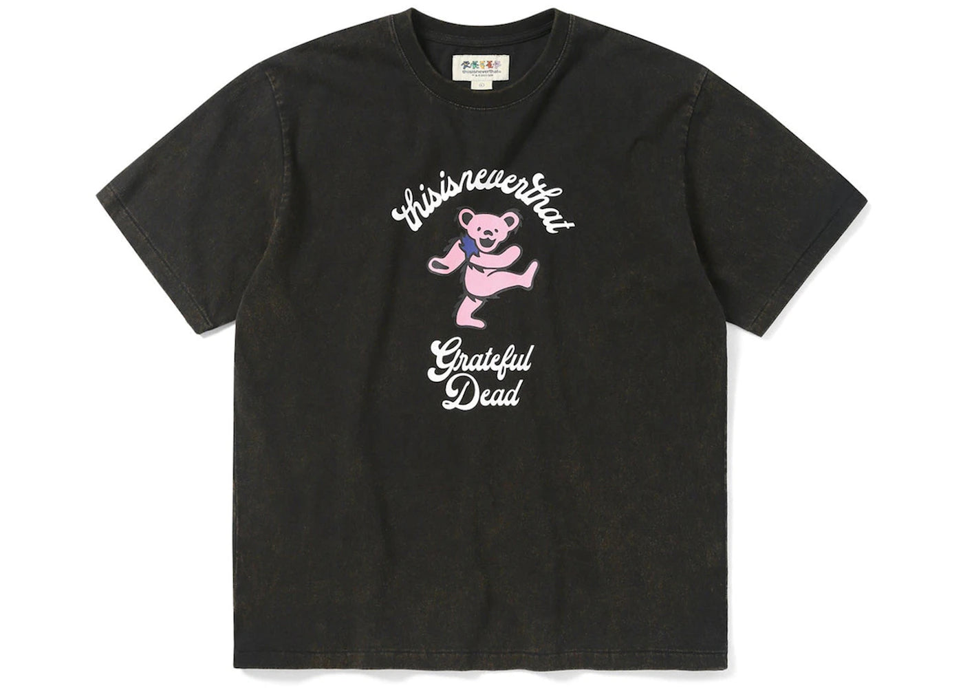 Thisisneverthat x Greatful Dead Good Ol’ Dancing Bears Tee Off Black