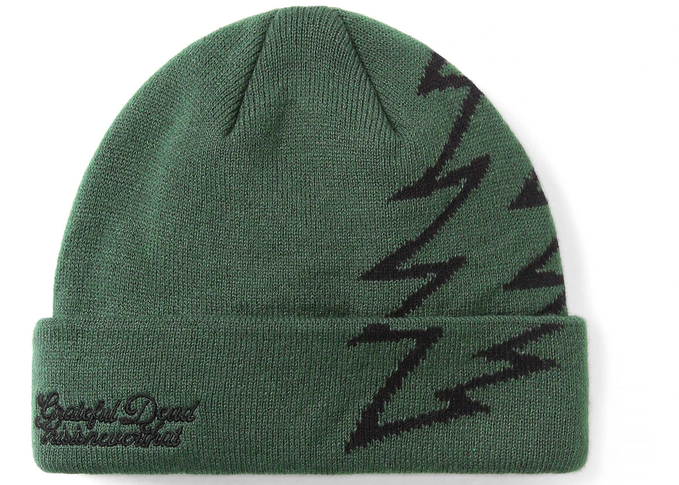 Thisisneverthat x Greatful Dead Lightning Beanie Moss