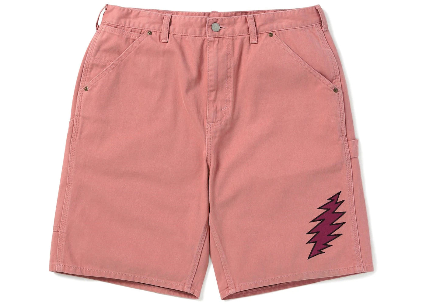 Thisisneverthat x Greatful Dead Lightning Carpenter Short Dusty Pink