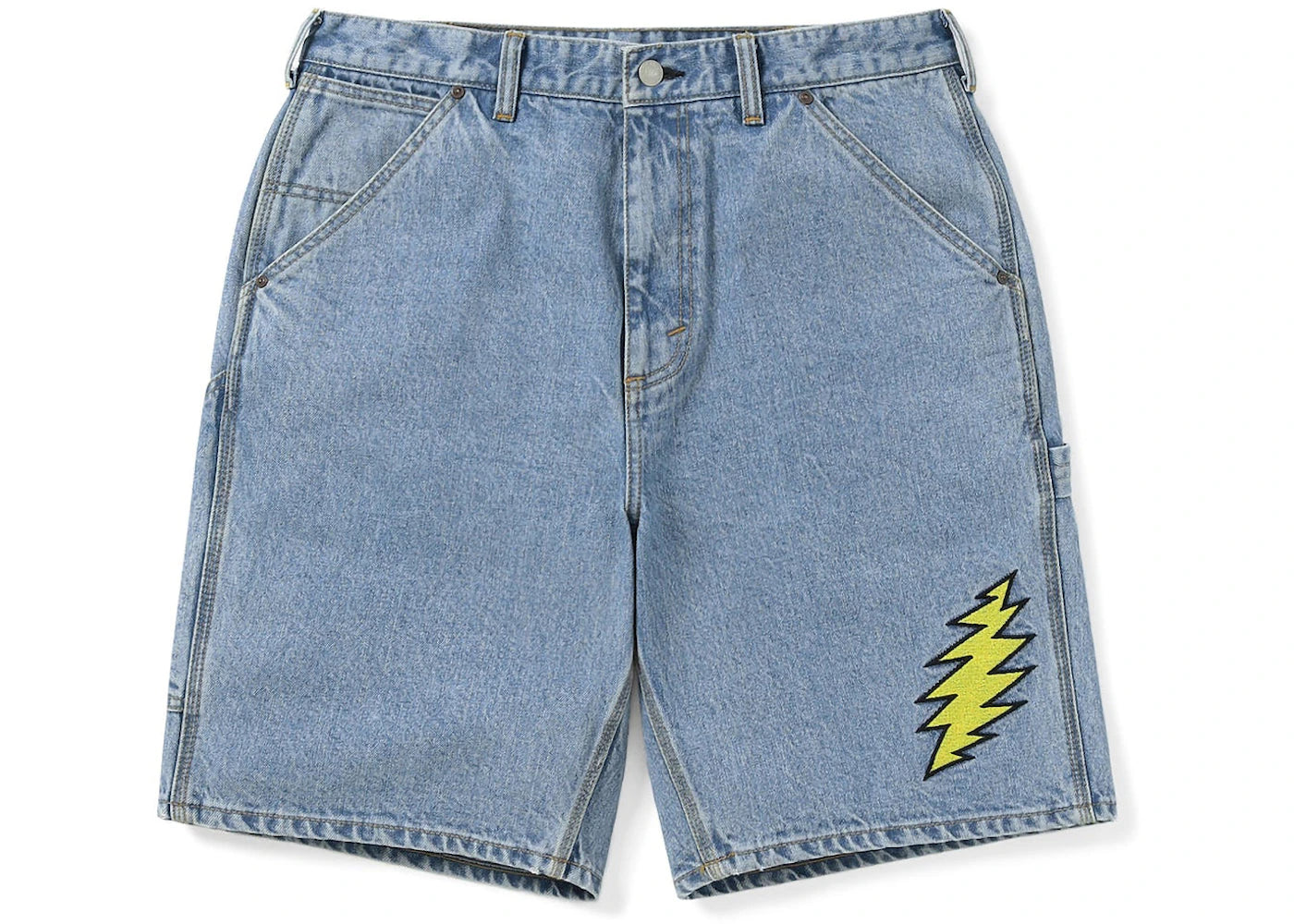 Thisisneverthat x Greatful Dead Lightning Carpenter Short Washed Blue