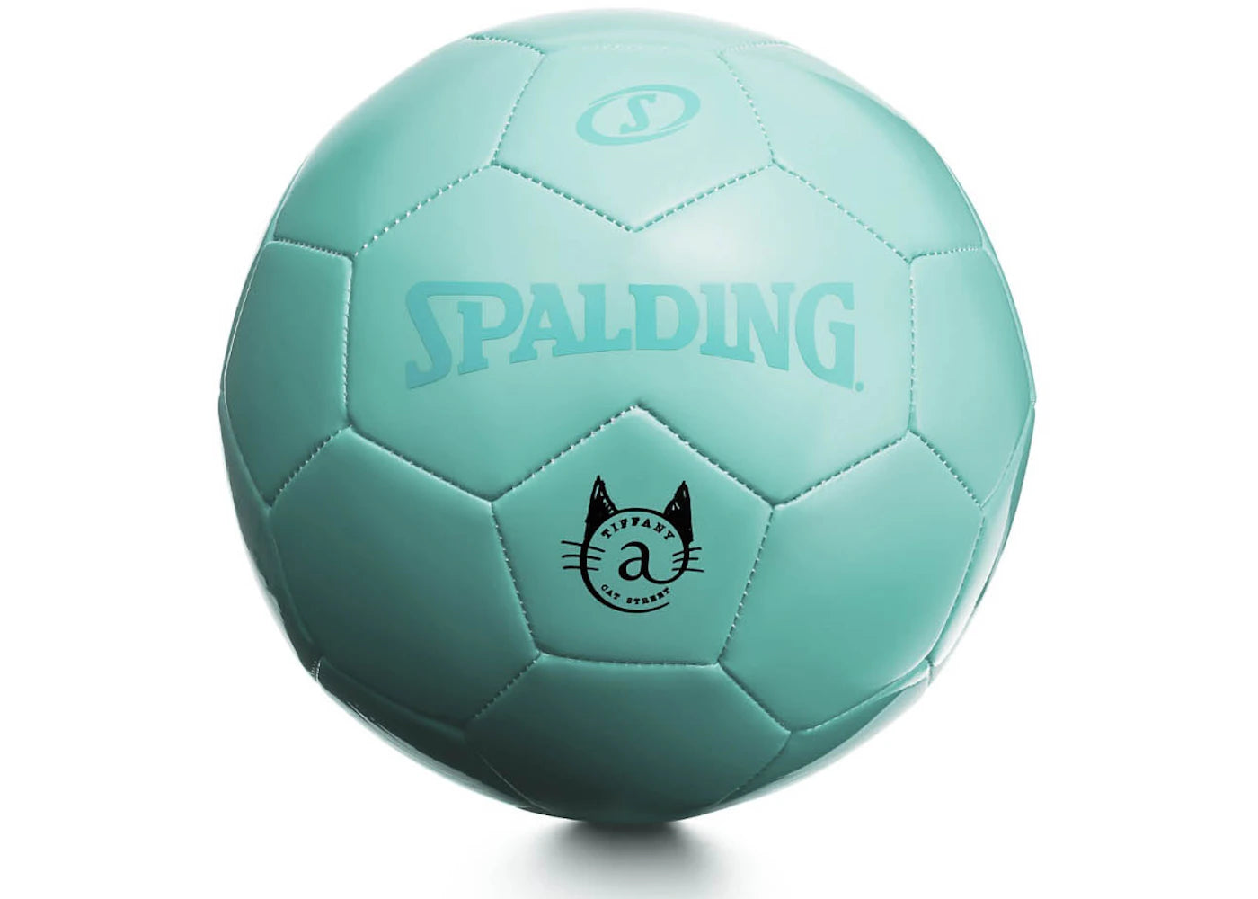 Tiffany & Co. x Cat Street x Spalding Soccer Ball Tiffany Blue