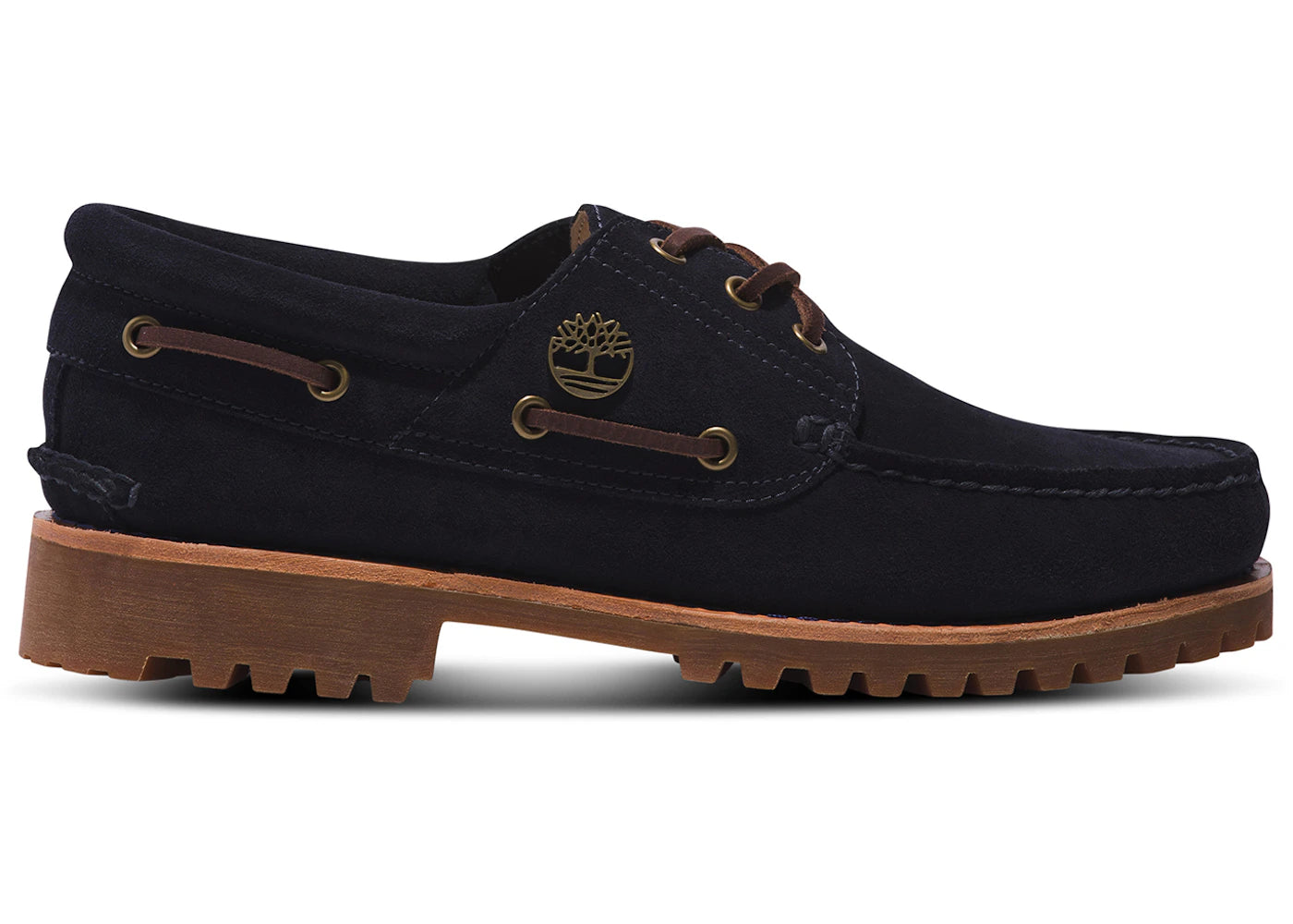 Timberland 3-Eye Classic Lug C.F. Stead Dark Blue Suede