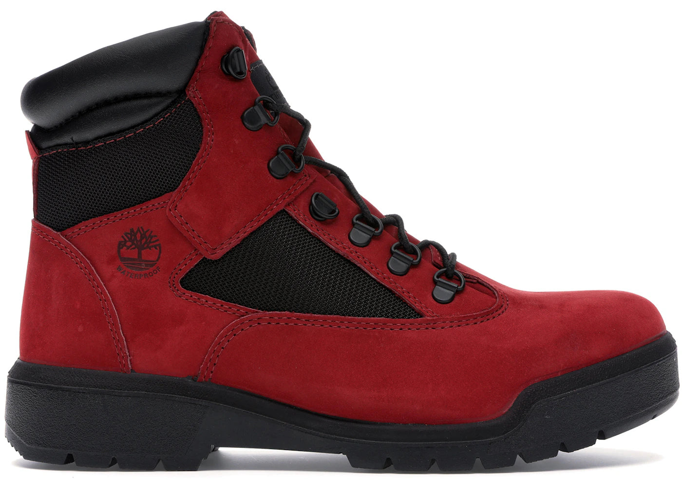 Timberland 6" Field Boot Red Black