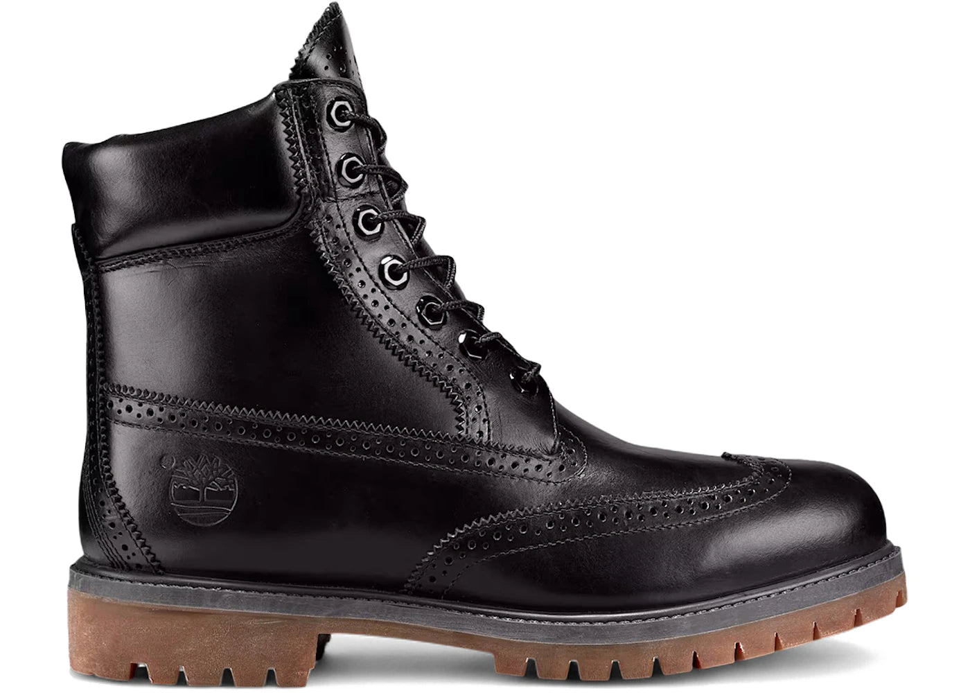 Timberland 6" Premium Brogue Boot Black