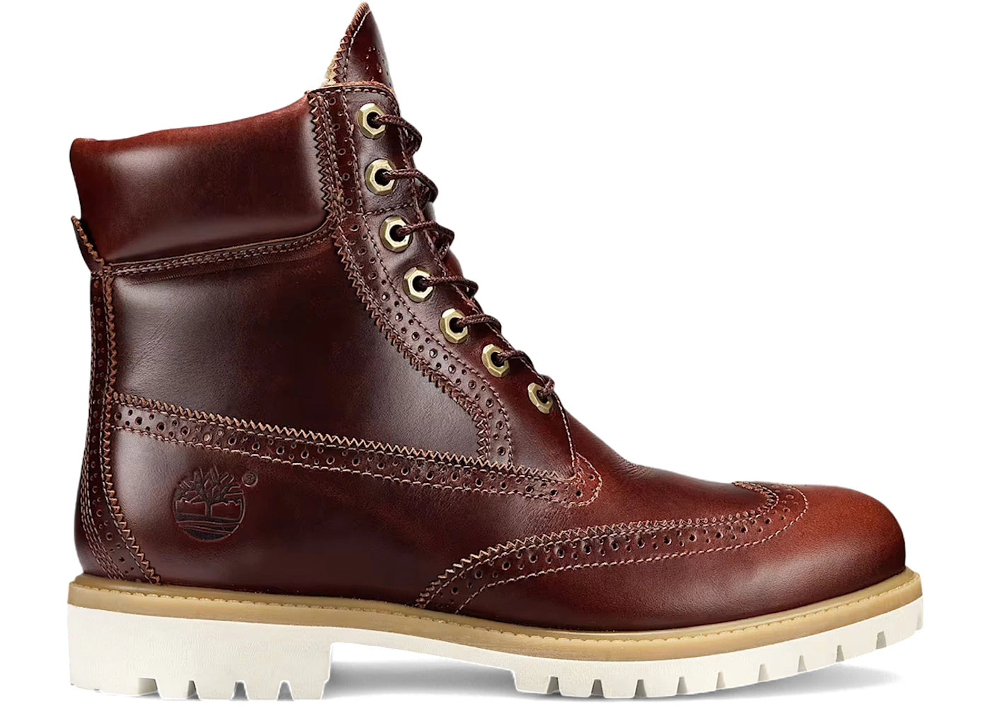 Timberland 6" Premium Brogue Boot Chestnut