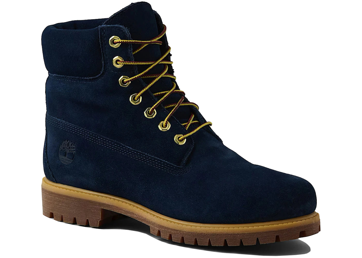 Timberland 6" Premium Waterproof Boot American Eagle Navy Suede