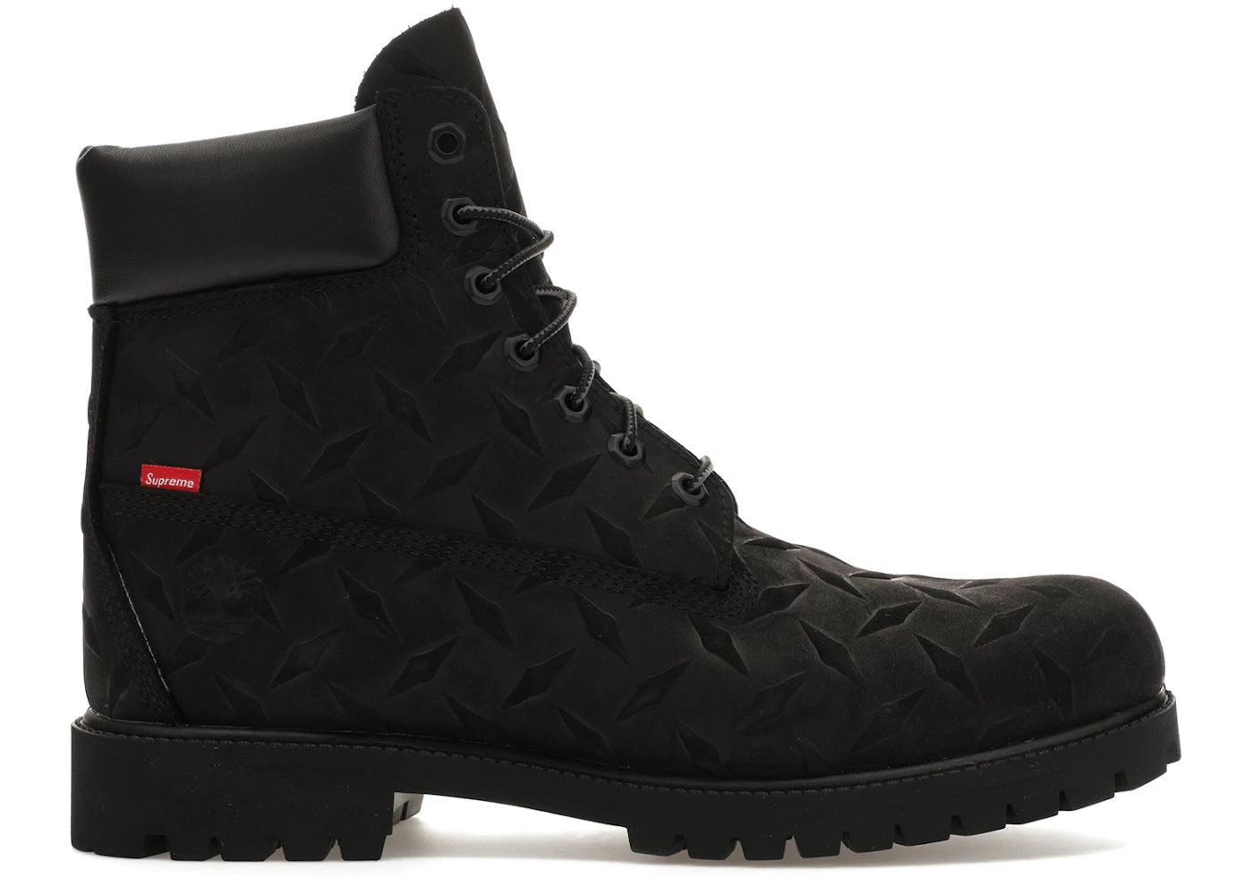 Timberland 6" Premium Waterproof Boot Supreme Diamond Plate Black