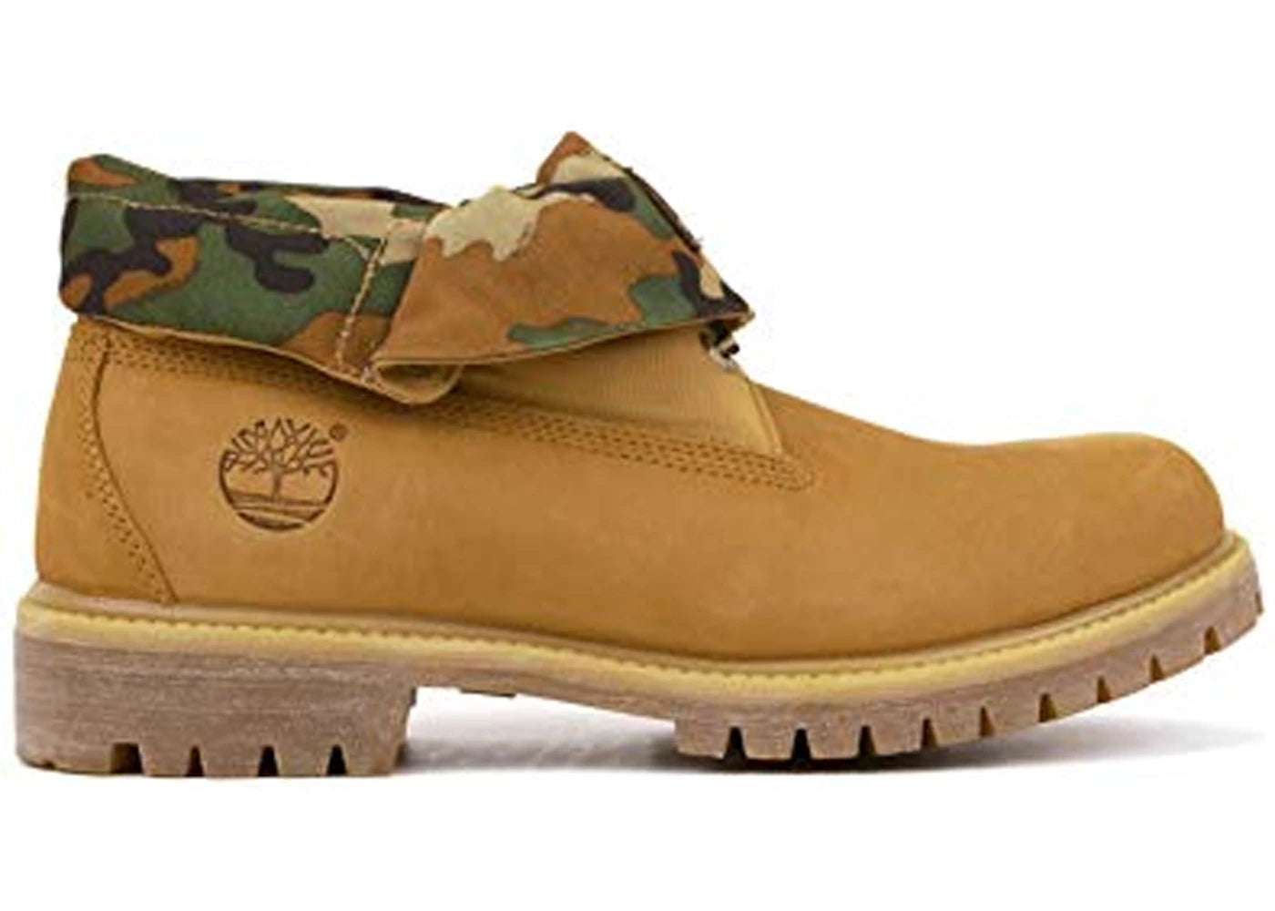 Timberland 6" Roll-Top Boot Wheat Camo