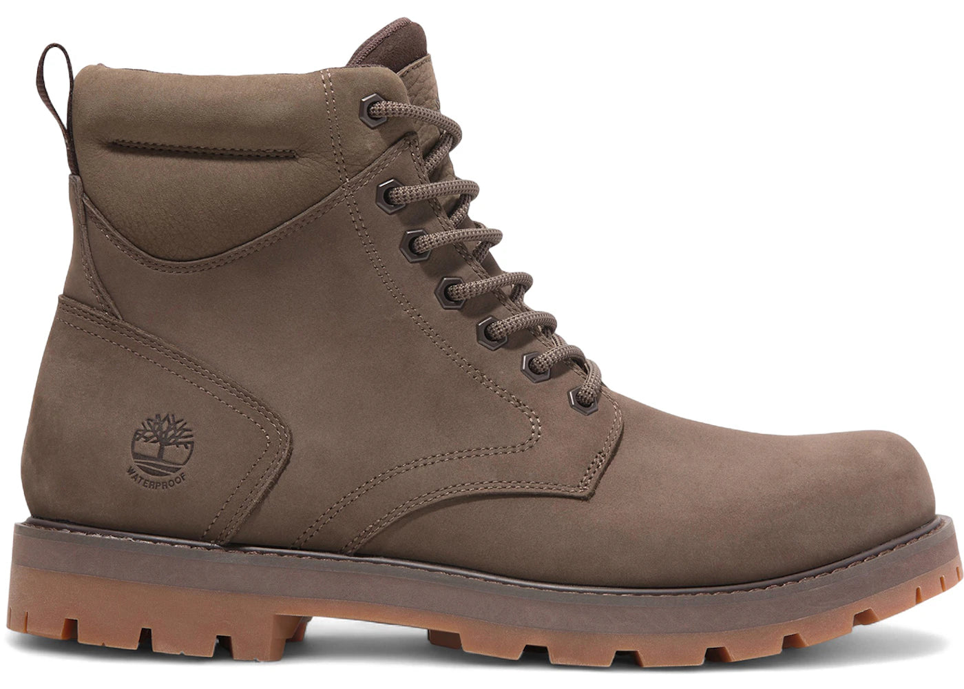 Timberland Britton Road Mid Lace-Up Waterproof Boot Medium Brown Nubuck