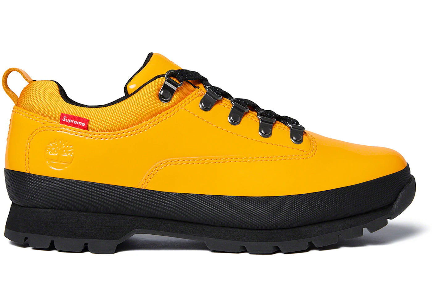 Timberland Euro Hiker Low Supreme Patent Leather Yellow