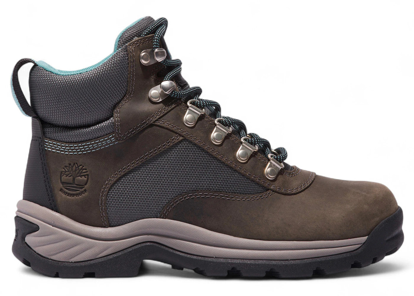 Timberland White Ledge Waterproof Hiking Boot Medium Grey Full Grain (Women's)