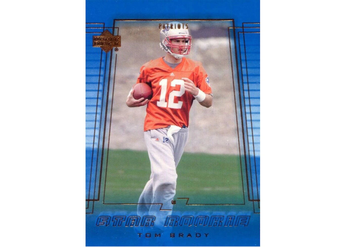 Tom Brady 2000 Upper Deck Rookie #254 (Ungraded)