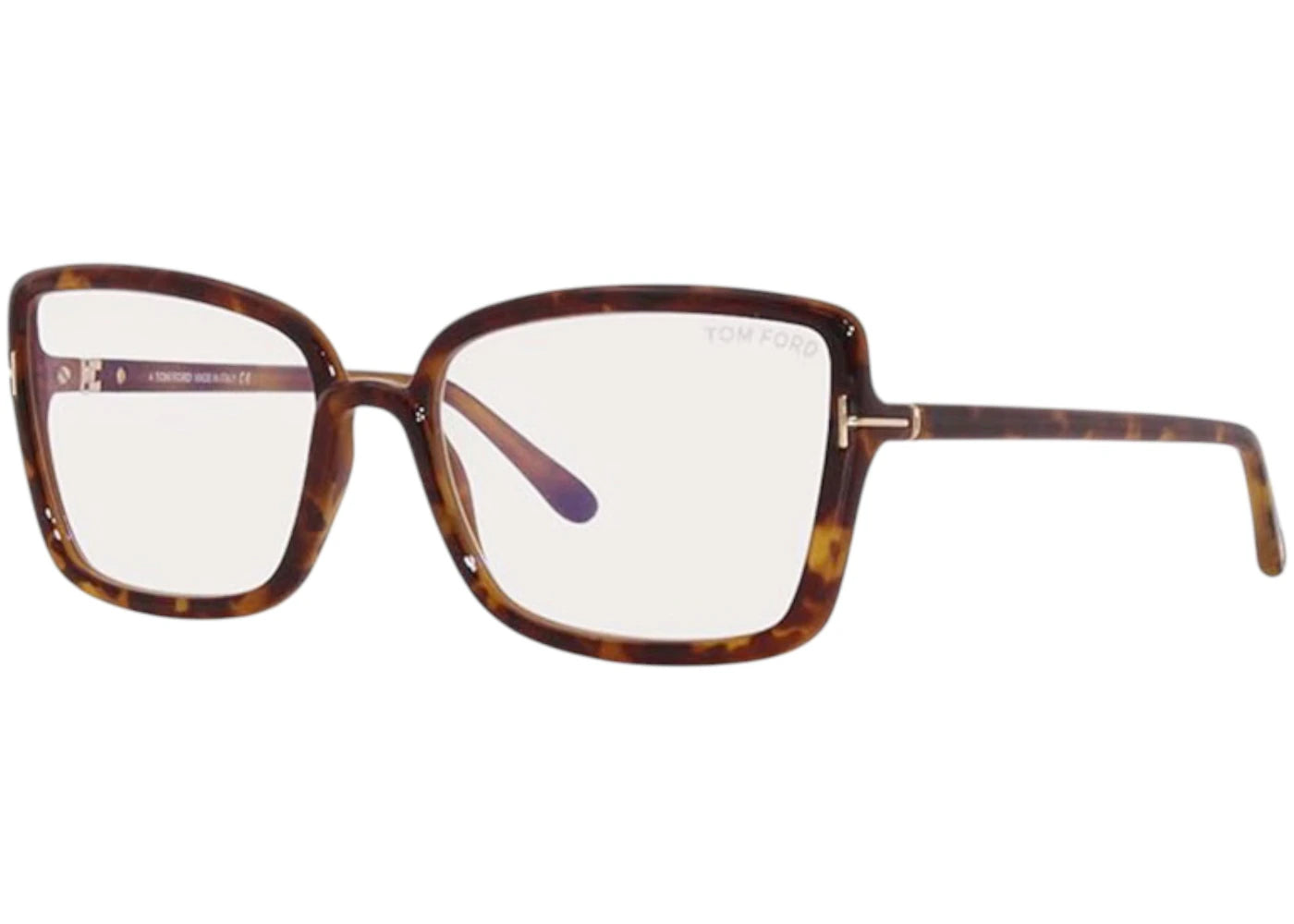 Tom Ford Butterfly Eyeglasses Vintage/Havana (FT5813-B 055)