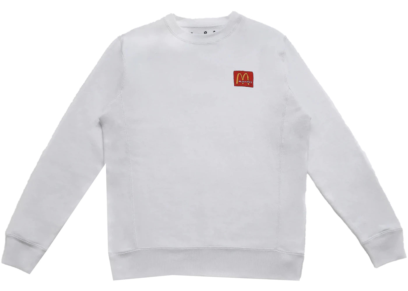 Tom Sachs Mcdonald's Crewneck Sweatshirt White