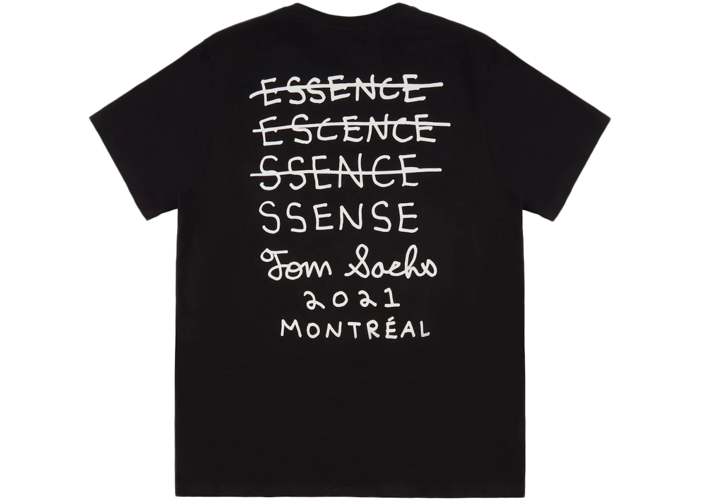 Tom Sachs SSENSE Exclusive T-shirt Black