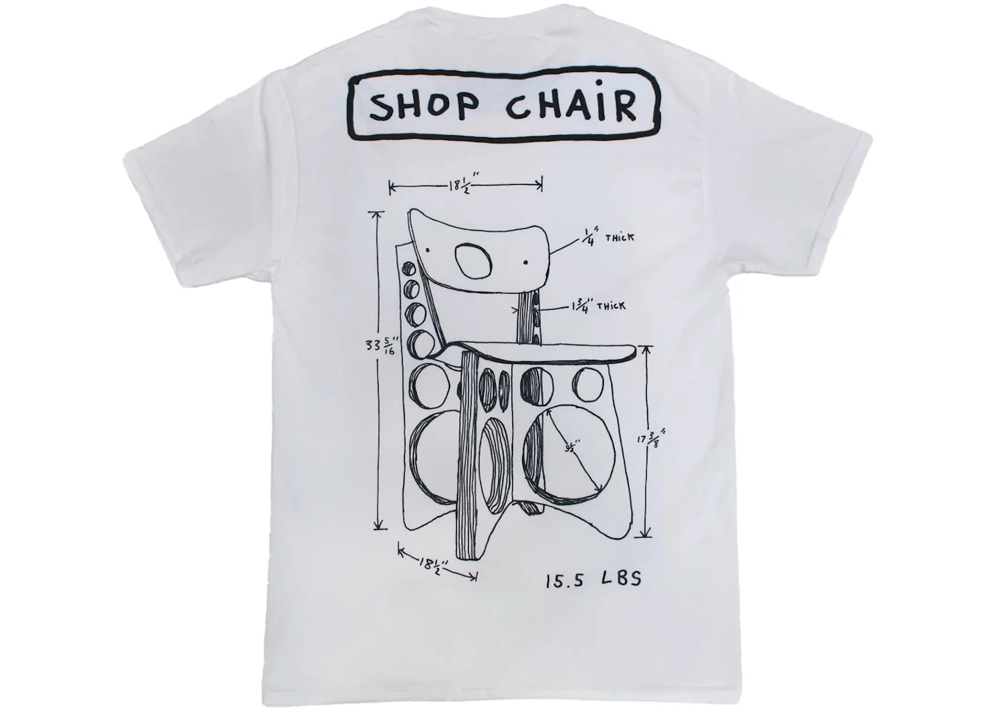 Tom Sachs Shop Chair Tee White