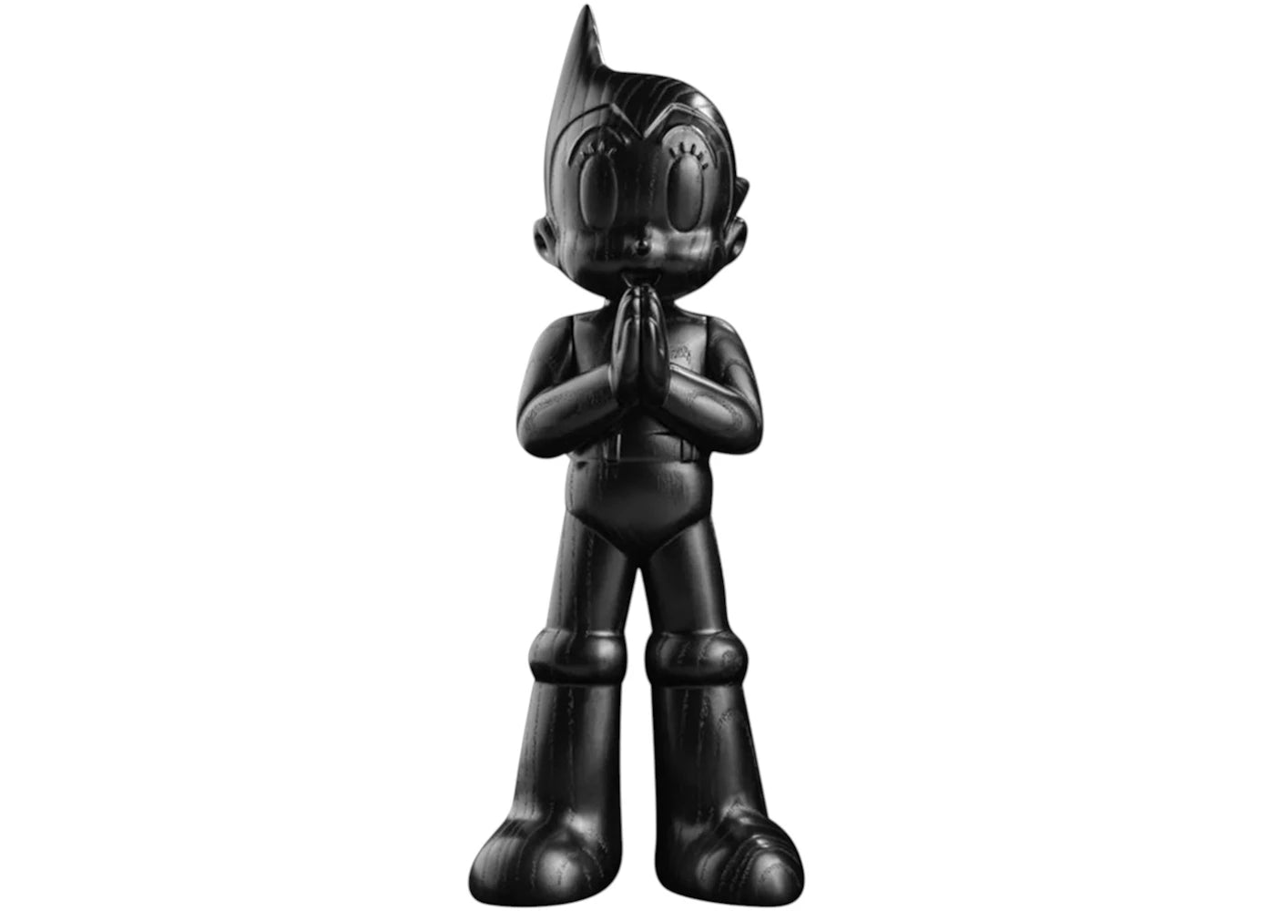 ToyQube Astro Boy Greeting Black Wooden Figure