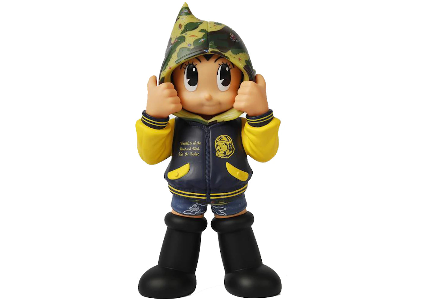 ToyQube x BBC Astro Boy Hoodie Figure Space Camo Day Edition