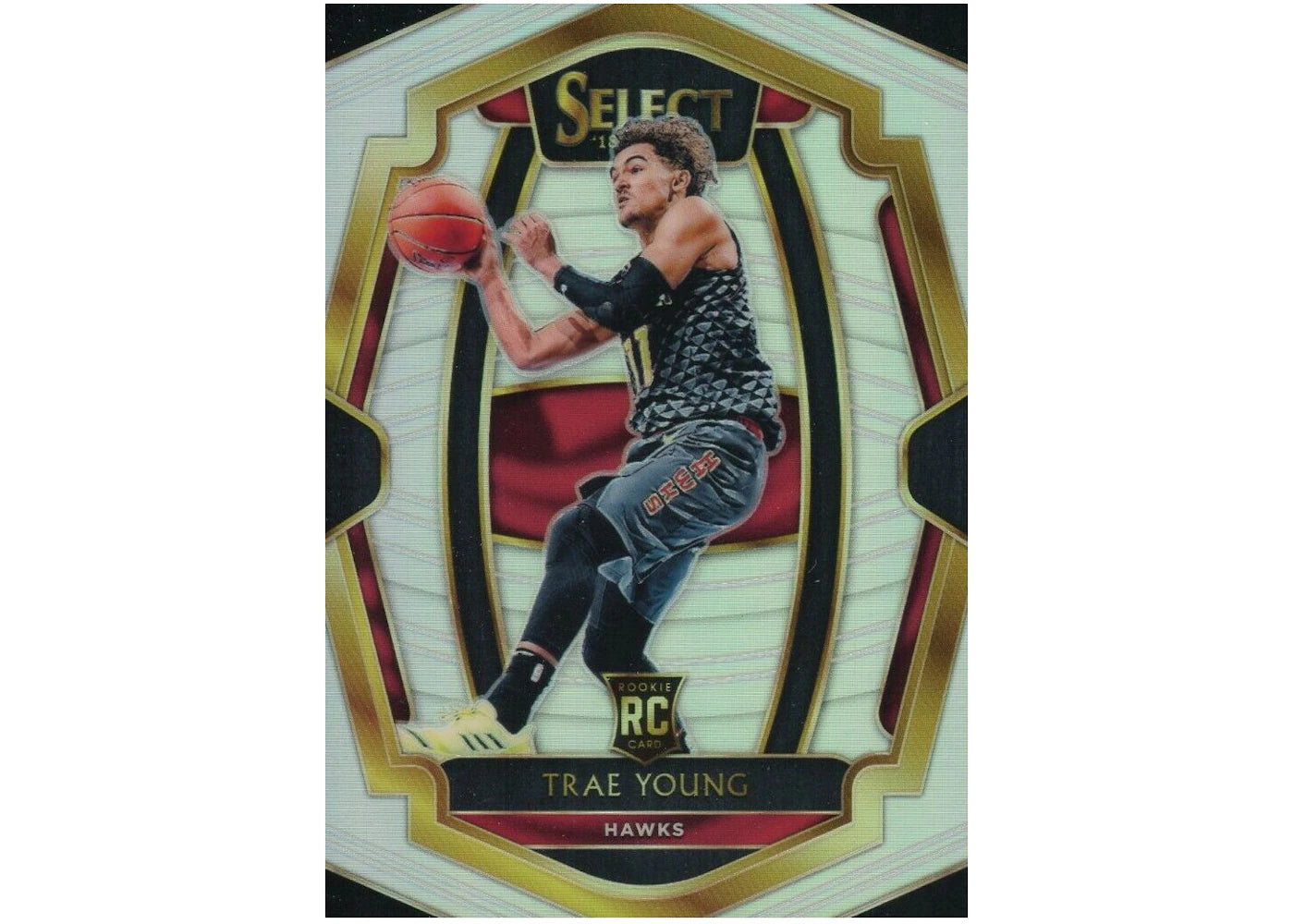 Trae Young 2018 Panini Select Premier Rookie Silver #142 (Ungraded)