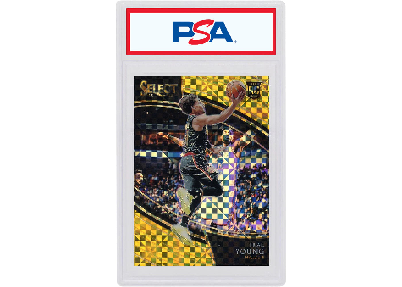 Trae Young 2018 Panini Select Rookie Gold /10 #249 (PSA or BGS Graded)