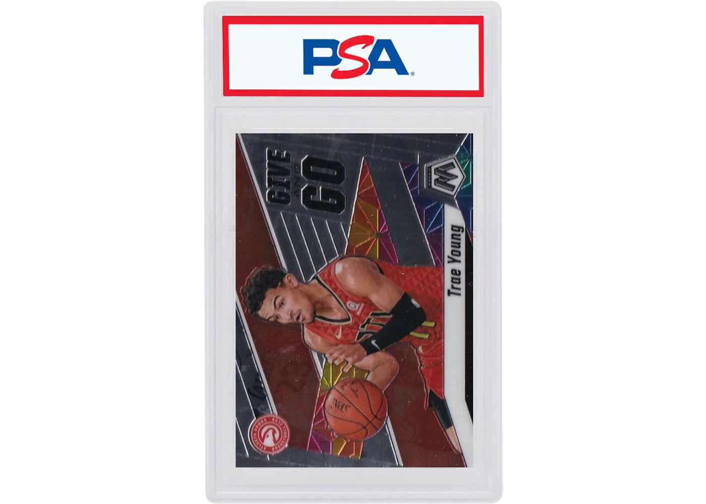 Trae Young 2019 Panini Mosaic Give and Go Rookie #4 (PSA or BGS Graded)
