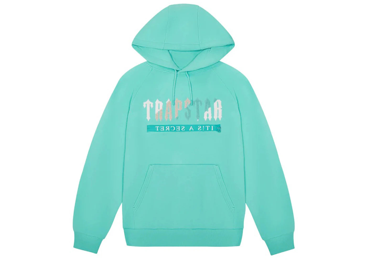 Trapstar Chenille Decoded 2.0 Hoodie Teal