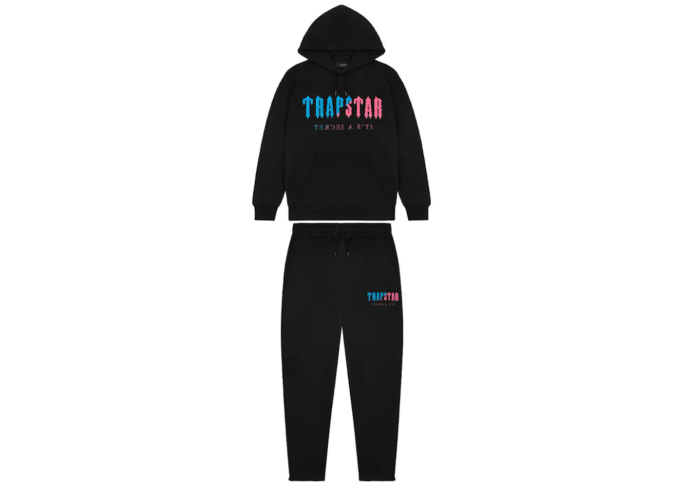 Trapstar Decoded Chenille Hooded Tracksuit Aqua Edition